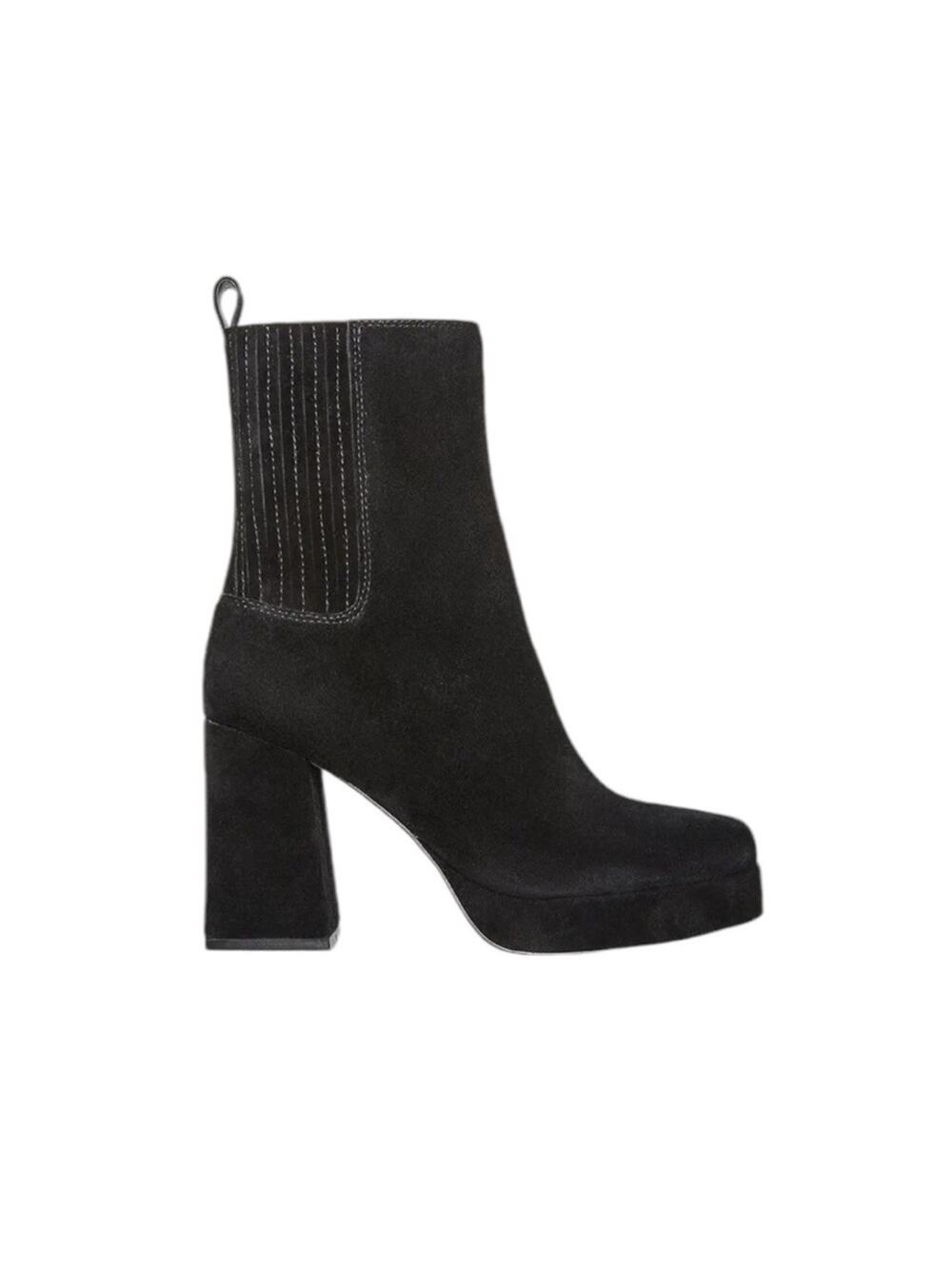 NWOT Blondo Rozalie Waterproof Suede Black Booties – Sz 9M